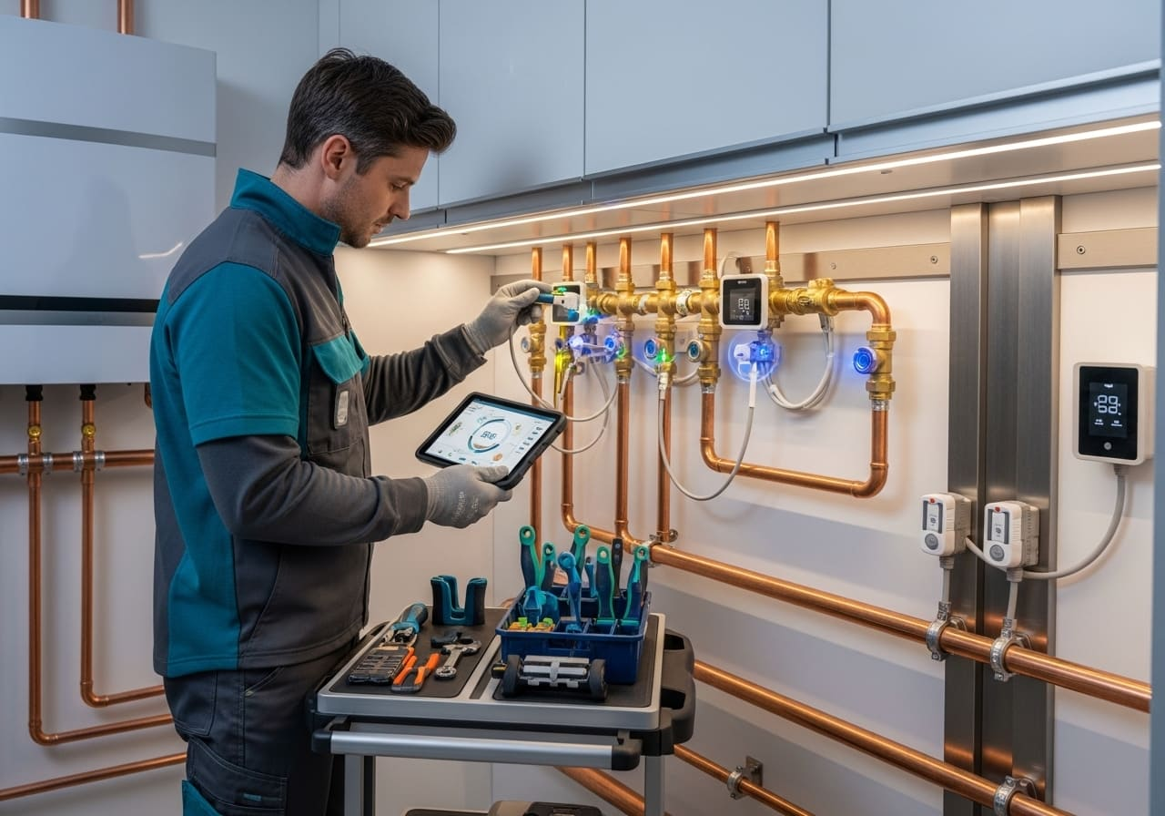 Water Recirculation Pump Repair & Installation in Wall