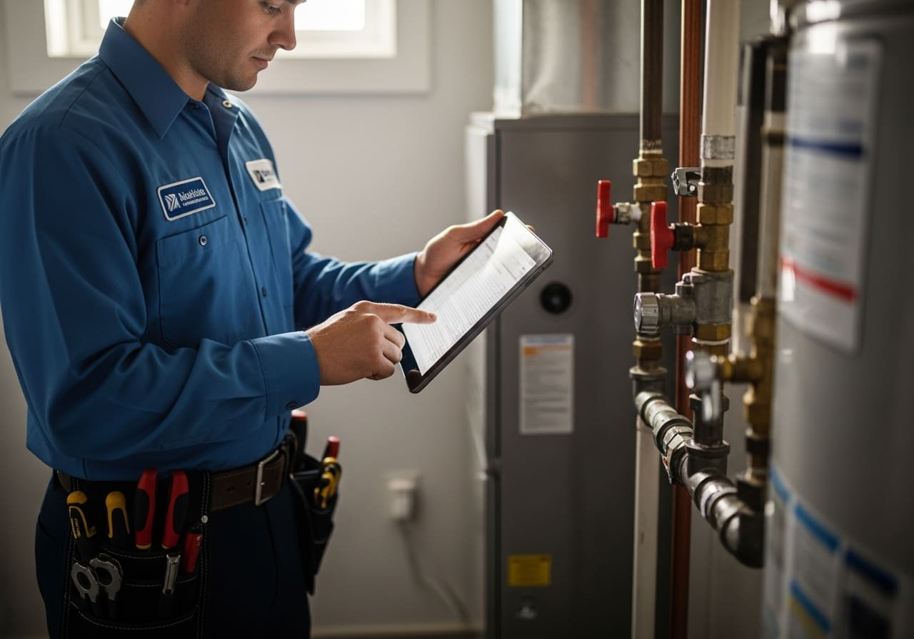 Gas Line Installation & Repair in Wall