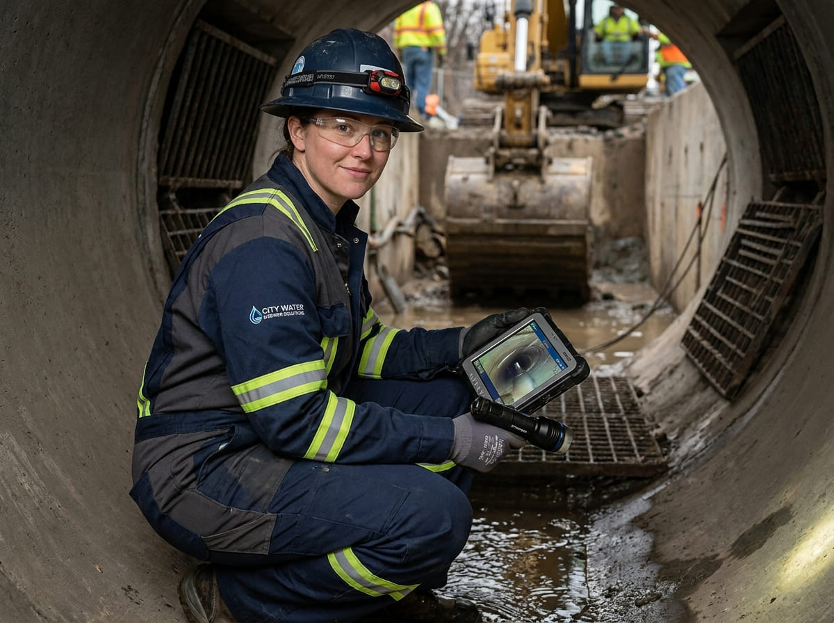 Sewer Line Inspection & Replacement in Wall
